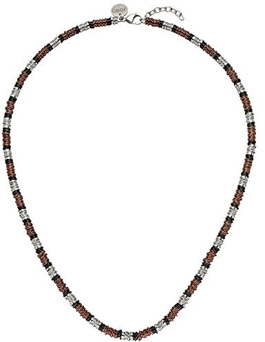 Jobo Damen Collier Halskette Edelstahl Bicolor 54 cm Kette
