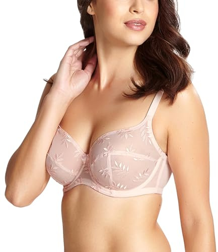 Panache Women's Tango Underwired Balcony Bra Blush 30G, Blush, 30J