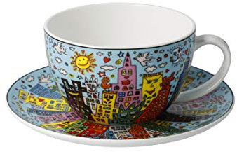 My New York City Day - Tasse Pop Art James Rizzi