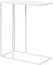 blomus Beistelltisch FERA | White | 50L x 25B x 58H cm | Sofatisch Weiß | Kaffeetisch aus Stahl für Flur, Wohnzimmer, Schlafzimmer, Büro