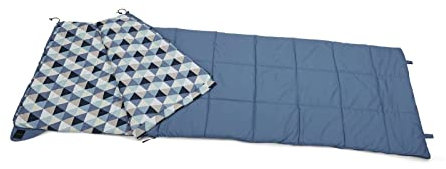 BERGER warm Camper 300g Deckenschlafsack Erwachsene │Flanell 300g Links koppelbar, leicht, XXL-Länge 210 x 80 cm │ Camping Trekking Outdoor Wandern Zelten Schlafsack Outdoor, Schlafsack Camping