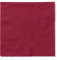 MANK Bordeauxfarbene 3-lagige Tissue-Servietten 33 x 33 cm - Premium Einmal-Servietten, 100er-Pack, 1/8-Falz - Ideal für Hochzeiten, elegante Events & Gastronomie