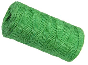 ABOOFAN 100 M De Ficelle De Jute Verte pour Décoration De Fête Mariage Anniversaire