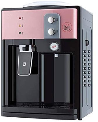 DINGZZ Countertop Water Dispenser Table Top Loading Normal Temperature & Hot Temperature (Color : Rose Gold, Size : Hot)