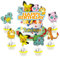25 PCS Tortendeko Geburtstag Kinder, Kuchen Deko, Happy Birthday Kuchendekoration + Cake Topper Cupcake + Tortenfiguren Kindergeburtstag, Tortendekoration Kinder für Jungen/Mädchen