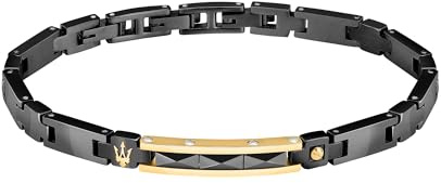 Herrenarmband aus Stahl, Keramik, Ceramic Kollektion JM224ATZ35