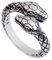 Youery Schlange Ring, Schlange Offene Ringe, Edelstahl Fingerring, Punk Vintage Schlange Tierschmuck, Ring Für Frauen/Männer