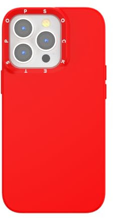 PopSockets iPhone 13 Pro Case Compatible with MagSafe, Phone Case for iPhone 13 Pro, Wireless Charging Compatible - Rosso