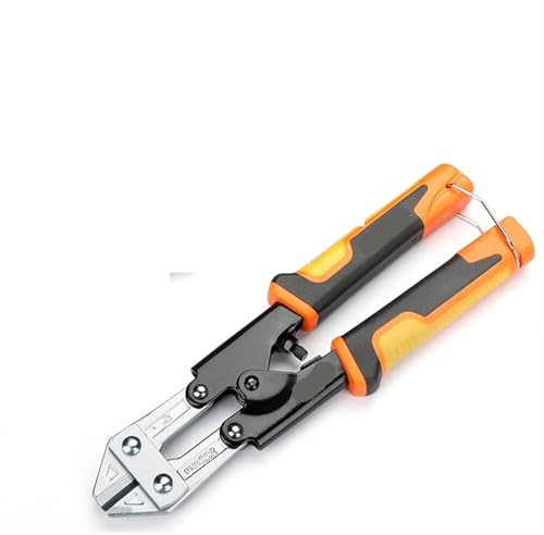 GSCLZ Bolt Cutter Bolt Cutter 8 Chain Lock Cutter Heavy Duty Bolt Cutters Heavy Duty for Locks Screw Cutter Chain Link Fence Cutter For Mechanics Carpentry(Orange)
