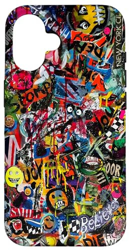 Hülle für iPhone 16 Graffiti