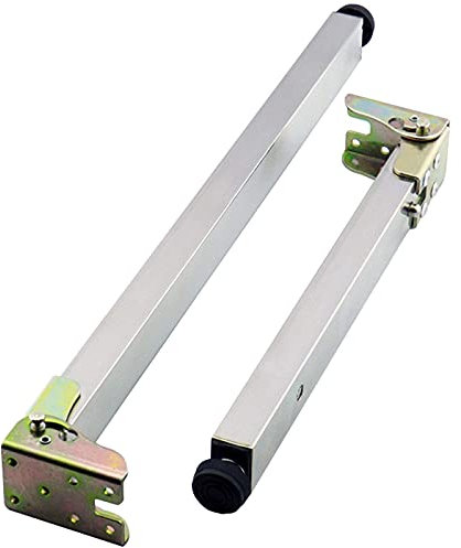 Pieds de meubles télescopiques en acier inoxydable, hauteur réglable, pieds de table pliables, personnalisables, 85 cm