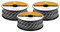 Abma Cord Corda Intrecciata in Poliestere 3mm x 20m Cima Nautica Resistente per Nautica, Esterno, Marina, Barca, Tende - Nero/Bianco