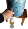 5 Liter Bierfasskühler Kühlmanschette Zapfstelle für Partyfass Partydose Zapfanlage (Eiswürfeloptik)