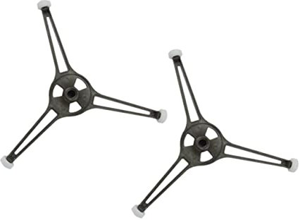 TIDTALEO 2 Pieza Soporte Para Placa De Microondas Tipo y Soporte Para Plato Giratorio De Vidrio Bandeja De Vidrio Para Microondas Para Cocina