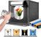 NEEWER 50W Upgraded Photo Studio Light Box, 24x24 Portable Folding Fotografie Lichtkasten, 4 Backdrops, 5600K 160 LEDs 5200lx/0.5m Dimmbar Picture Booth Shooting Zelt für Schmuck Elektronik, LP60