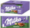 Milka Alpenmilch-Schokoladentafel mit Haselnussstückchen, 24 x 90g