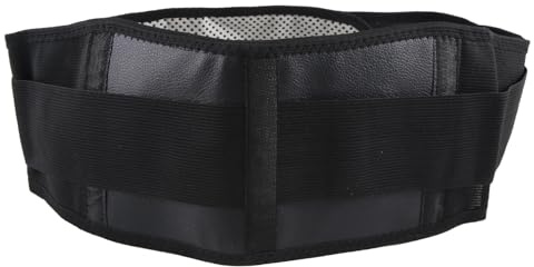 Asyduey Adjustable Waist Tourmaline Self Heating Magnetic Therapy Back Waist Support Belt Lumbar Brace Massage Band Health Care XL