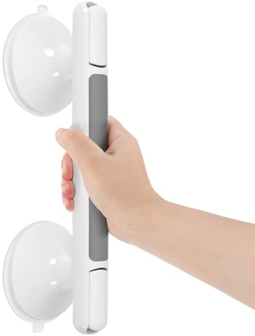 Eikuavons Haltegriffe für Senioren MAX 110 KG Haltegriff Dusche ohne Bohren 32CM Haltegriff mit Saugnapf Abnehmbare Duschgriff Badewannengriff für Bad Badewanne Dusche Sicherheitsgriffe