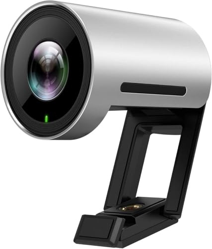 Yealink UVC30 Room 4K UHD PTZ Video Conferencing Camera – up to 4K/30 Capture, 3 FoV Adjustments, Auto-Framing, WDR, Certified for Microsoft, Zoom & Compatible with more (Renewed)
