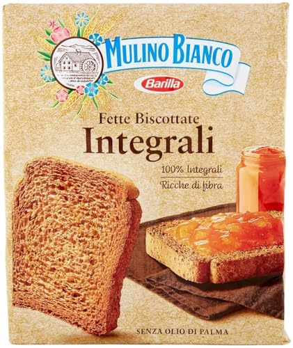 Mulino Bianco Wholemeal French Toast (315g) - 4 Packs of 315 g - [1,26 Kg]