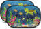 Parasol Coche con protección UV Óptima Oscuridad, para Proteger del Sol a bebés y Mascotas, 2 parasoles para bebé con diseño de Tortuga