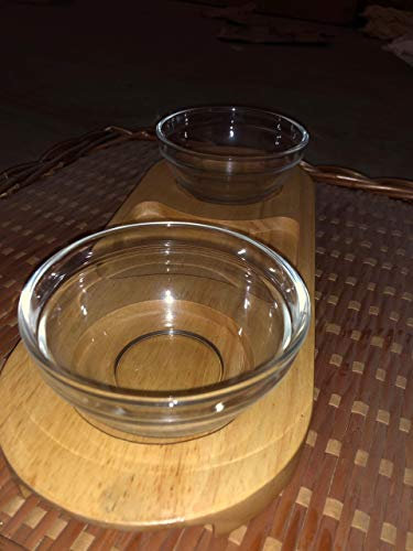 SALSERO CON TARROS DE CRISTAL