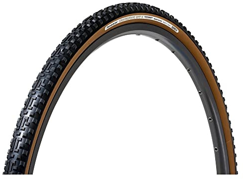 Panaracer GravelKing EXT+ TLC - Neumático Plegable (700 x 35 c), Color Negro y marrón