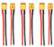 FLY RC 3 Paar XT30 Stecker Männlich Weiblich Stecker Silikondraht für RC Lipo Batterie FPV Drone