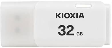 Kioxia USB-Flashdrive 32 GB USB2.0 TransMemory U202, LU202W032GG4, weiß