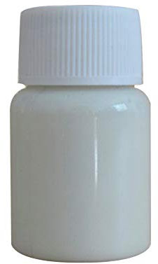 Brussel Pittura UV fosforescente da 20 g, pigmento luminoso per fai da te, luce nera, per decorazione da parete, artigianato, pittura, feste, colore: azzurro cielo