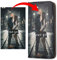 KX-Mobile Personalisierte Hülle für LG K42 Handyhülle Smart Magnetic Schwarz mit deinem eigenen Motiv - Dein eigenes Bild Selfie Design Motiv Foto Wunschbild