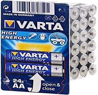 VARTA Long Life Power AA LR06 Boîte de 24 unités Ø14,5 x 50,5 mm