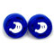 GRIPS JOYSTICK PARA NINTENDO SWITCH, LITE, GOMA PROTECTOR, LUNA MARIO BROS AZUL