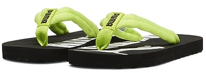 PUMA Unisex Kinder Epic V2 Flip-Flop, Lime Pow Puma Black Puma White, 29 EU
