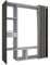 habeig Riesiger Kleiderschrank, begehbar, offen, Garderobe, Schrank, Regal, Vorhang, Kleiderstange, Schlafzimmer,183x150cm (#169667 Grau + Anthrazit)