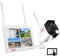 (Touchscreen & 2 Way Audio) Tonton CCTV Camera System Wireless Outdoor, 4CH 7 LCD Monitor NVR, 1x3MP Floodlight IP Camera, Color Night Vision, PIR Motion Detection, Work with Alexa, 32GB SD Card