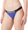 Calvin Klein Slip Bikini Brasiliana Donna a Costine, Blu (Midnight Lagoon), S