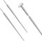 PunkTracker 14g/16g/18g/20g ASTM F136 Titan Piercing Kit Taper Insertion Pin für gewindelose Push In Tragus Helix Lippe Nase Helix Piercing Schmuck Knorpel Ohrringe Labret Studs Nasenstecker Stretcher