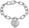 Fossil Damenarmband Harlow Linear Texture Heart Edelstahl, JF04659040