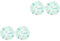 Milisten 2sets Pet Hamster Bett Atmungsaktive Matten Cooling Pad Für Haustier Komfort 2 Stücke * 2