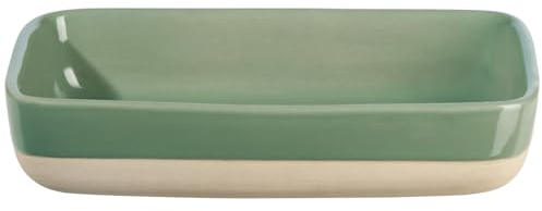 ASA Auflaufform rechteckig, Salbei Grande grün 21 x 14 cm, H. 4,3 cm