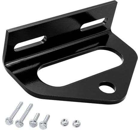 Attelage de remorque pour tondeuse à gazon | Attelage de remorque pour tondeuse | Tondeuse à rayon de braquage zéro en acier | Compatible avec les tracteurs de jardin, les tondeuses autoportées et les