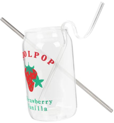 GREENADSCAPE 1 Juego Puede Taza Vasos De Té Helado Vasos De Lata De Refresco Lata De Cerveza Vasos De Café Helado Taza De Bebida De Fiesta Vaso De Café Taza De Agua Taza De Bebida Fría Vidrio