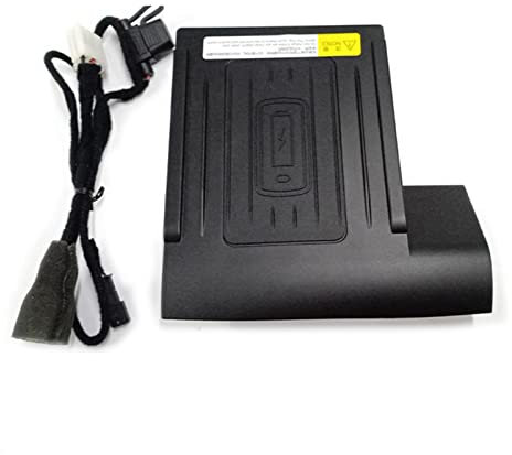 Pizgear LHD 15W Auto QI Wireless Ladegerät Telefonadapter Schnelllade-Telefonhalter Telefon 8 11, for VW, for Golf, 7 MK7 2014-2018 Schnellladeplatte