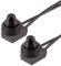 Powice Lot de 2 mini interrupteurs avec fil 0-250 V/6 A, micro-interrupteurs ronds, autobloquants, 2 pôles, 12 V, avec couvercle étanche, bouton-poussoir 12 V/6 A, convient pour l'installation dans