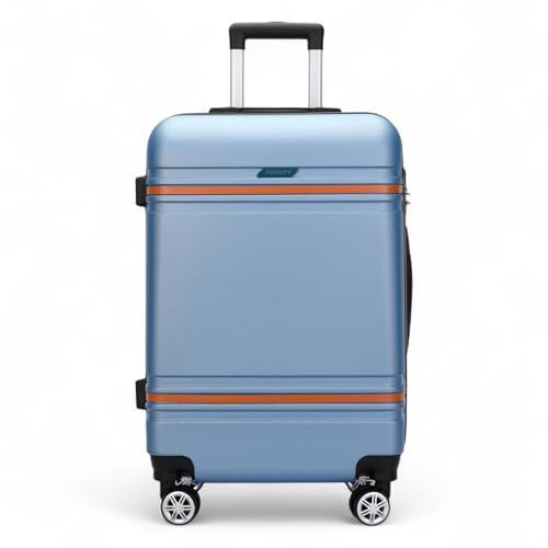 Infinity Large Suitcase 28 Lightweight Hard Shell Luggage 4 Wheel Spinner Hard Shell Check in Luggage for 23kg