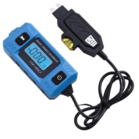 CashMuch Digitaler 12-V-Auto-Sicherungstester, Stromdetektor und Multimeter-Lampe für Diagnose und Reparatur von elektrischen Systemen im Automobil