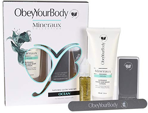 Original Obey Your Body Nail Care Kit Prestige Hand- und Nagelpflege Set Maniküre Obeyyourbody Ocean