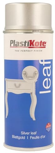Plasti-Kote The Perfect Finish Leaf Spray, 400 ml, Silver