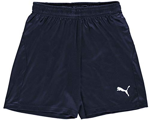 PUMA Liga Core Jr Pantalon de jogging Enfant Peacoat/Puma Blanc FR : Taille Unique (Taille Fabricant : 164)